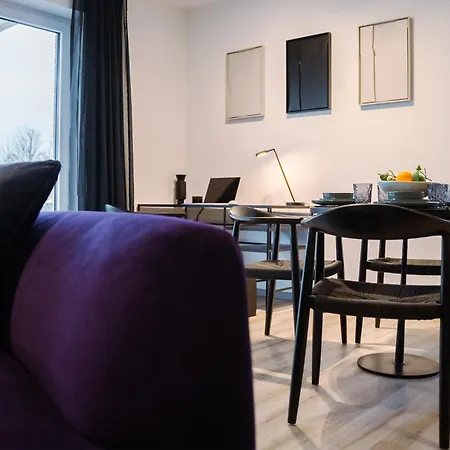 Appartement Lio Deluxe Kueche Terrasse Parken Netflix Lubbecke