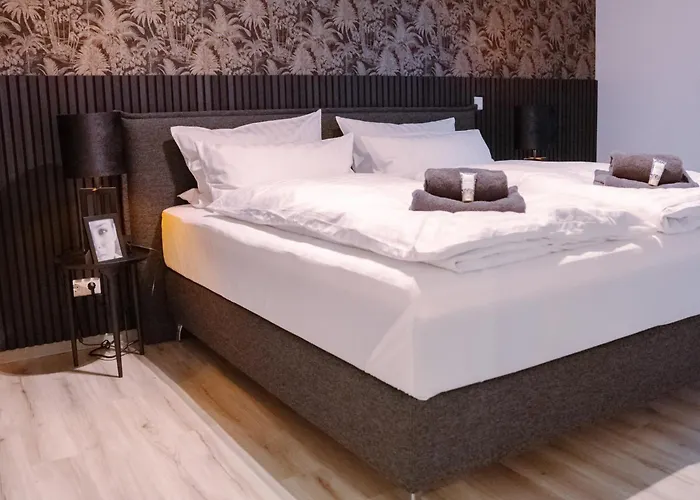 Apartment Lio Deluxe Kueche Terrasse Parken Netflix Lubbecke