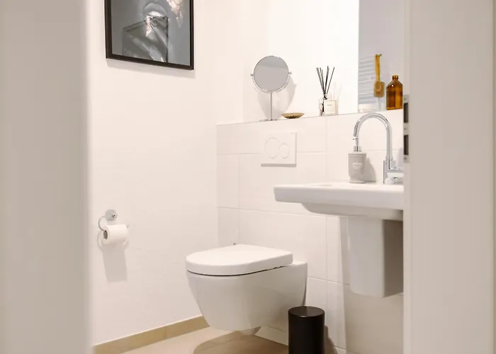 Lio Deluxe Kueche Terrasse Parken Netflix Appartement Lubbecke